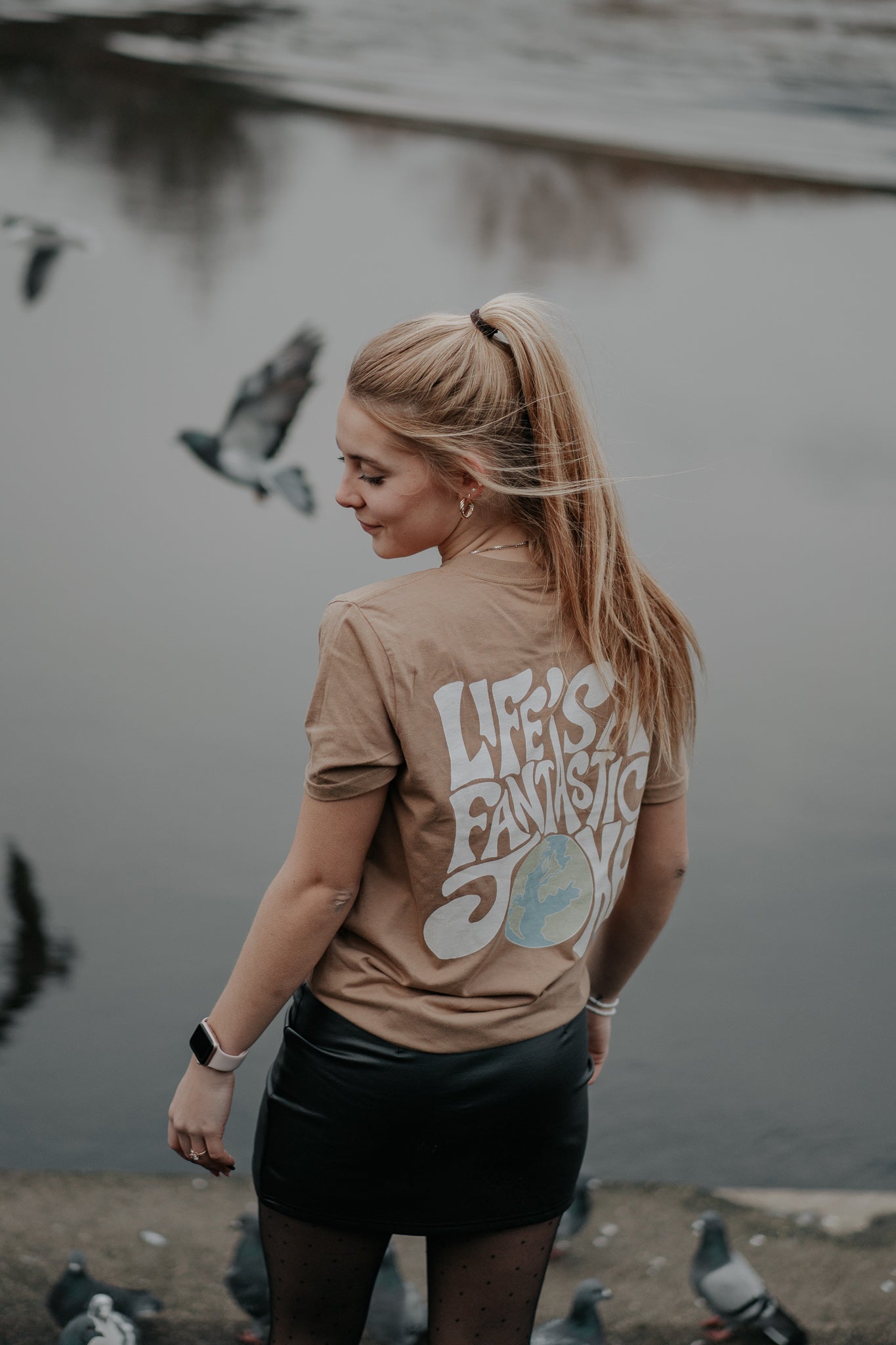 Abstract Globe unisex t-shirt